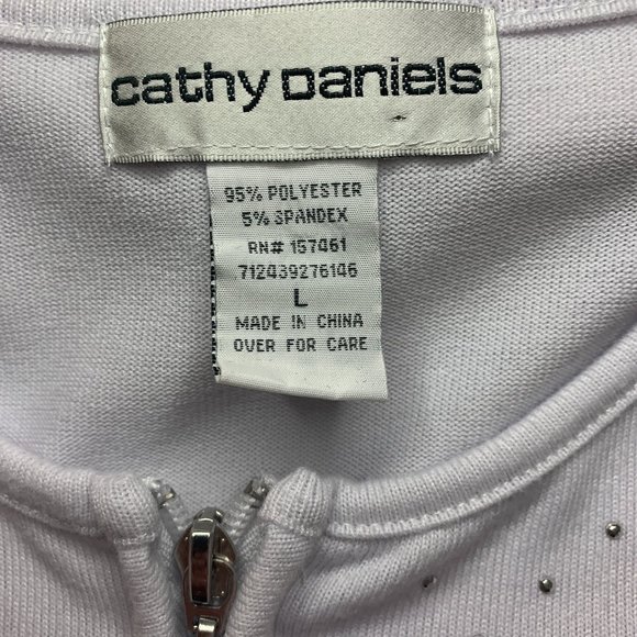 Cathy Daniels Full Zip Sweater - Picture 5 of 5